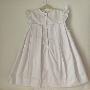 Proper Peony Girls Blue & Pink Floral Prairie Dress
